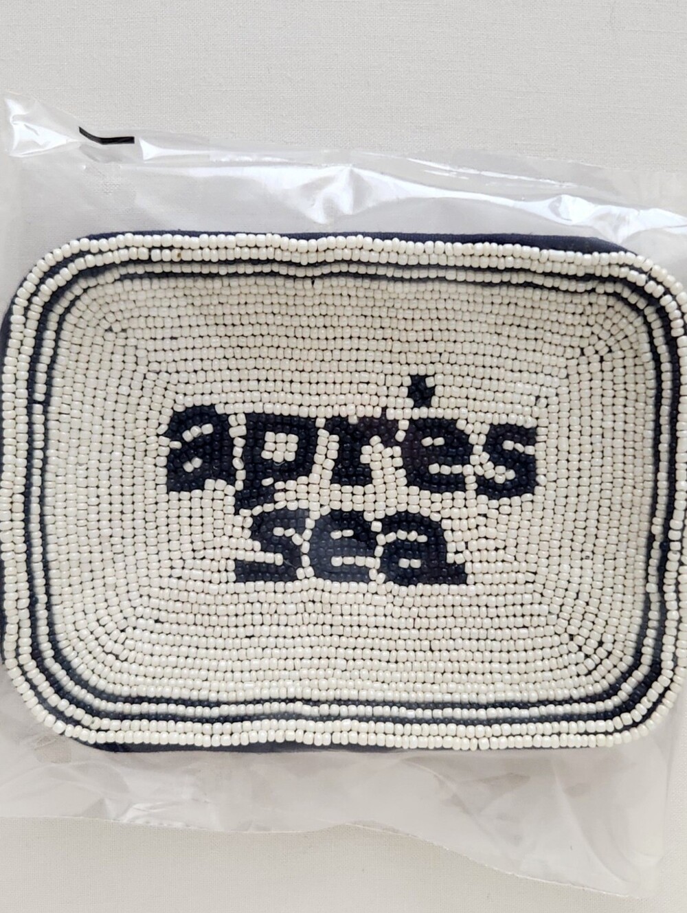 Anthropologie Fiona Beaded Trinket Dish - Après Sea - New